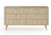 Szeroka komoda z 6 szufladami Viano C