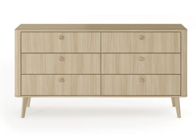 Szeroka komoda z 6 szufladami Viano C