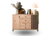 Komoda z szufladami w aranżacji