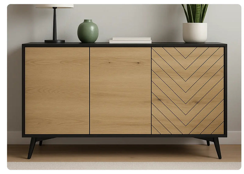 Duża komoda Diamond z półkami