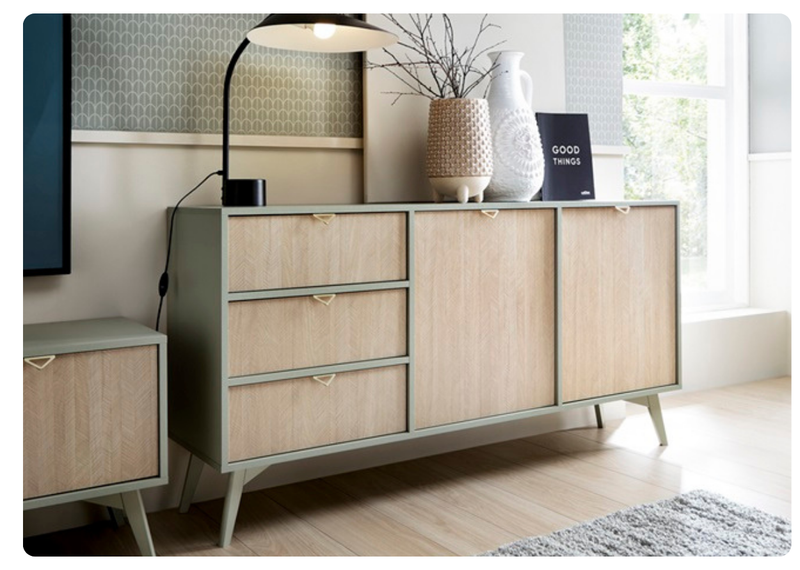 Komoda Forest w modnym salonie