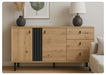 Komoda z półkami i szufladami Madis typ D
