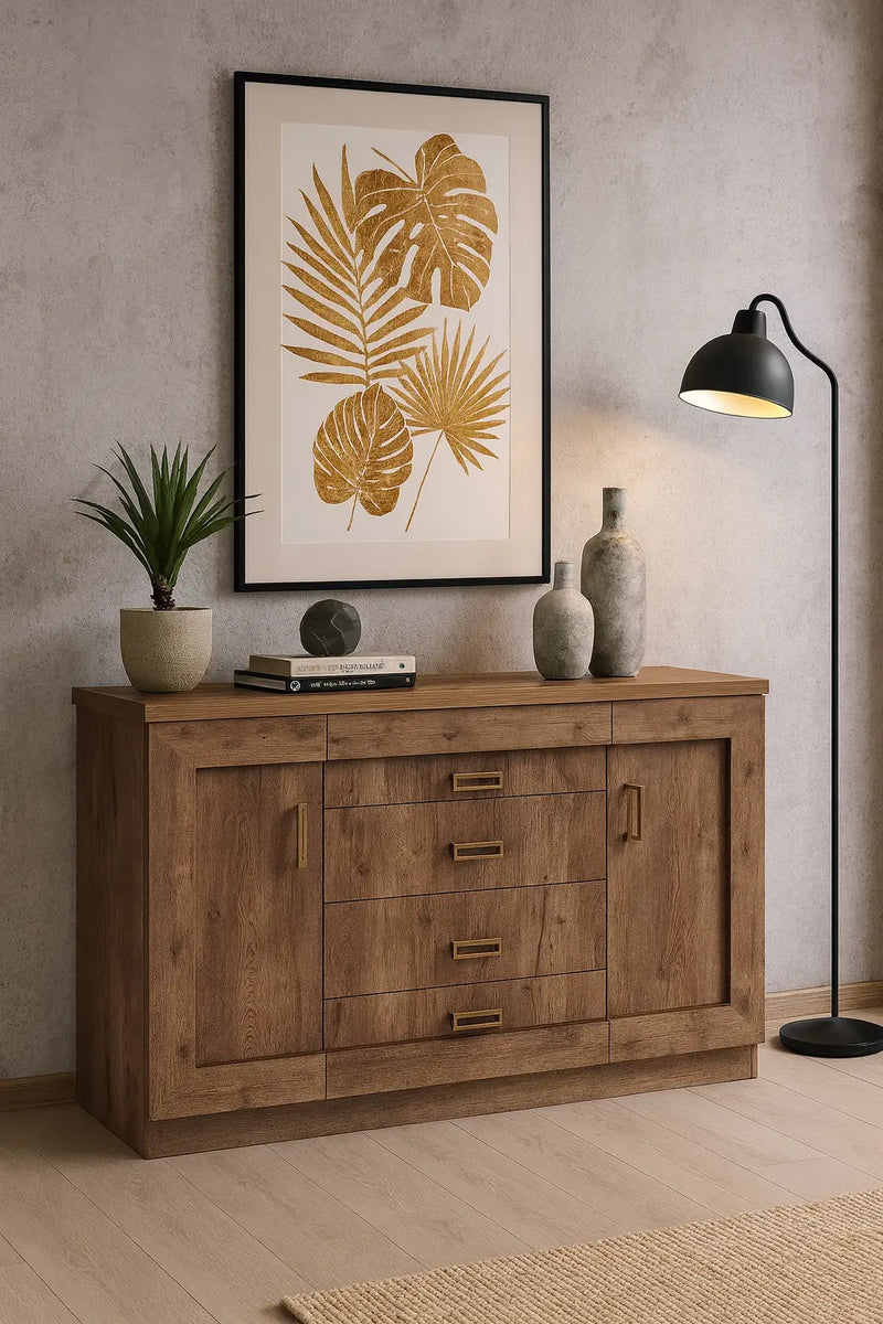 Modna komoda Tadeusz T 6 w salonie