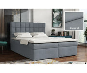 Boxpring jasno szary