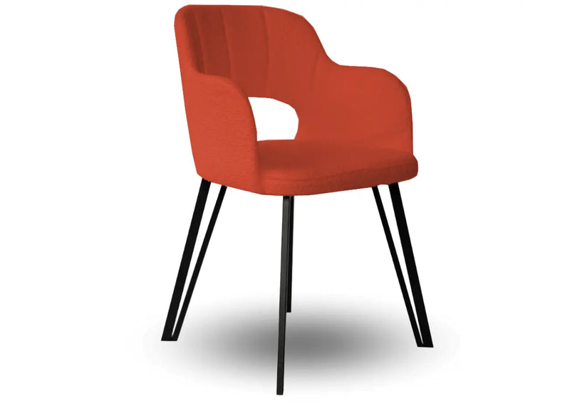 Miedziane krzesło dla odważnego klienta