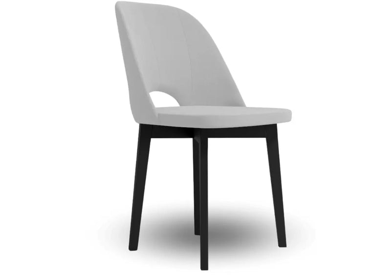 Jasno szare krzesło tapicerowane do jadalni i salonu!