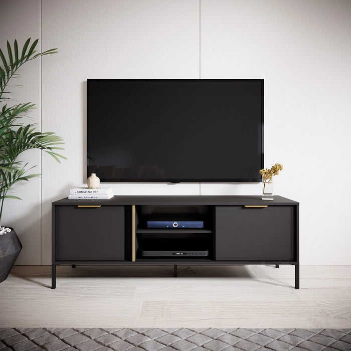 Szafka RTV Lilah Typ G – antracyt