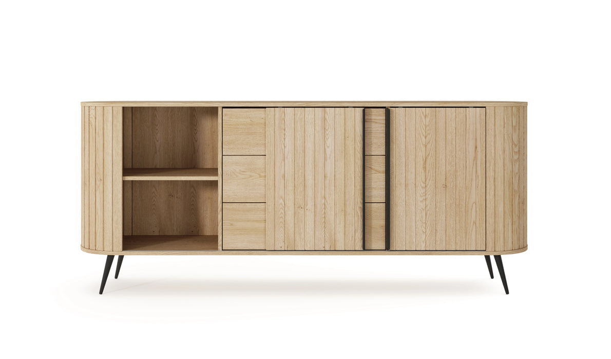 Komoda Lovi z półkami 