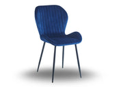 Granatowe krzesło Lante