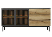 Duża komoda z oświetleniem led i wysoką jakością - Lark