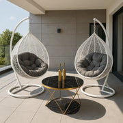 Aranżacja foteli wiszących