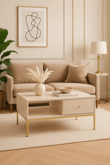 Elegancki salon z ławą Mono S54