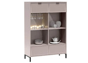 Kaszmirowa witryna z uchwytami na kielsiszki