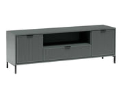 Stolik rtv w kolorze zielonego kamienia