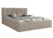 Nowoczesne łóżko do sypialni z pojemnikiem