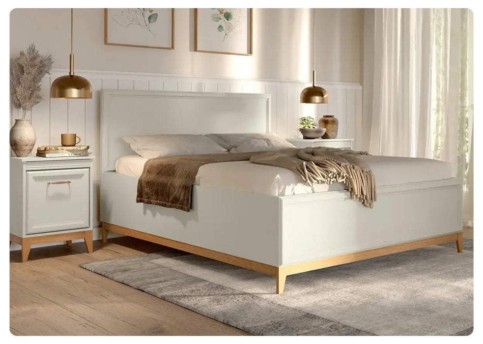 Łózko kaszmir Windsor w sypialni