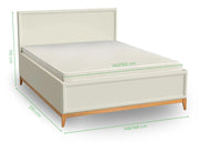 Wymiary łózka kaszmir Windsor