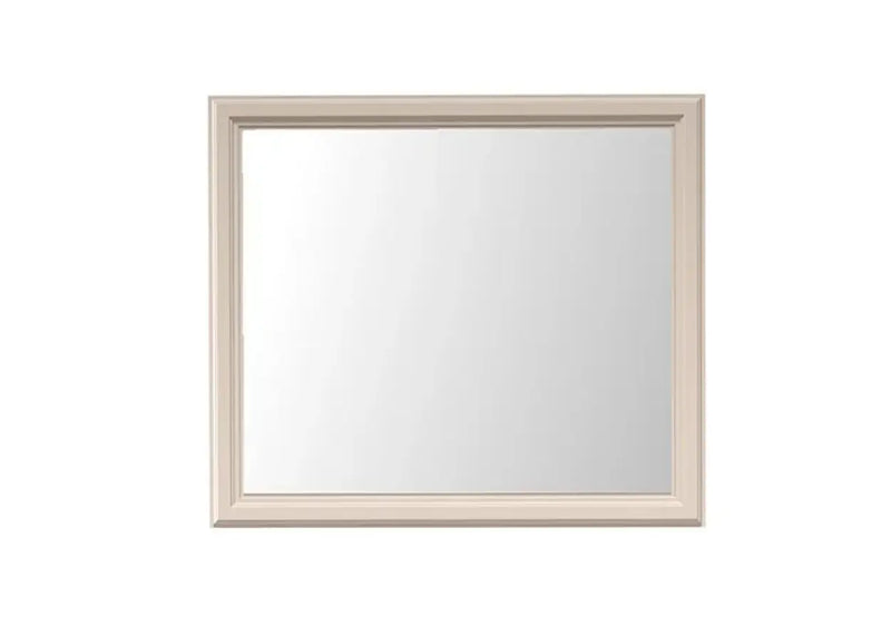 Modne lustro z ramą kaszmir