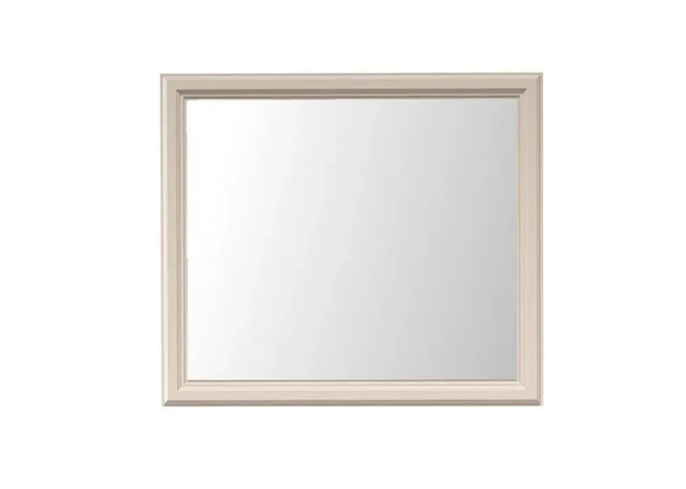 Modne lustro z ramą kaszmir