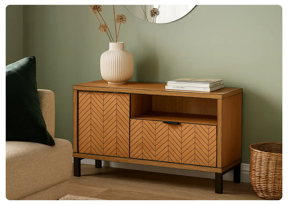 Mała szafka RTV w salonie