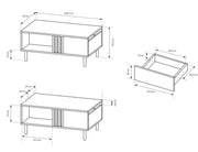 Wymiary stolika kawowego Maven