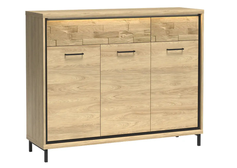 Komoda z podświetleniem i szufladami