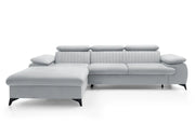 Sofa narożna Belivio – nowoczesny design i elegancja lewy