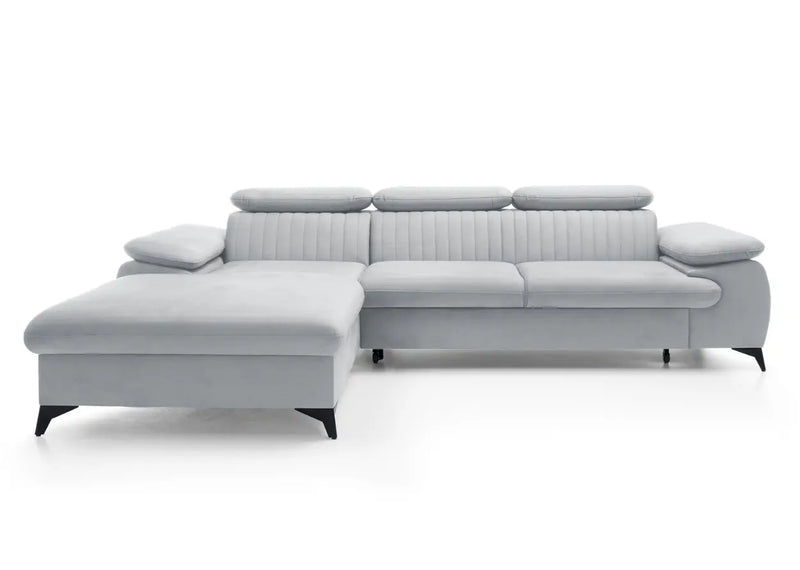 Sofa narożna Belivio – nowoczesny design i elegancja lewy