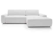 Kremowy narożnik z pojemnikiem 