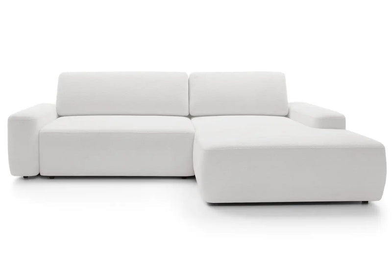 Kremowy narożnik z pojemnikiem 