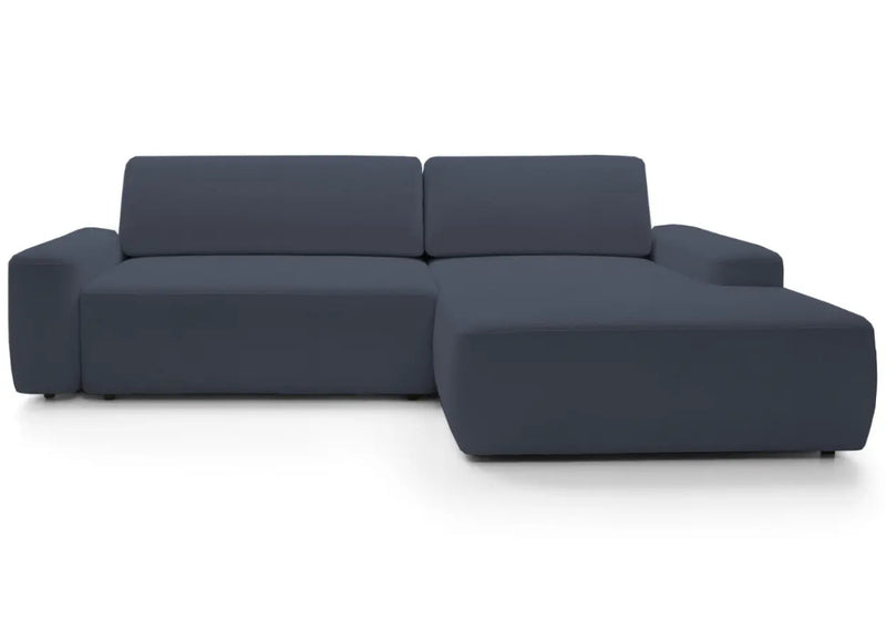 Narożnik do salonu w kolorze granatowym