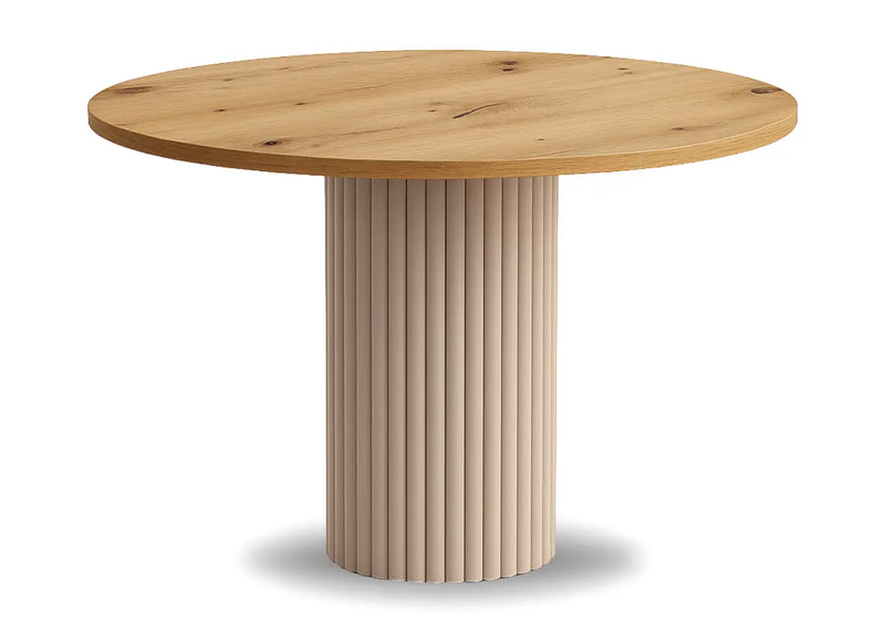 Kaszmirowy stół nesta z blatem artisan