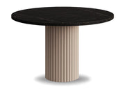 Stół nesta kaszmir z blatem w kolorze ciemnego marmuru