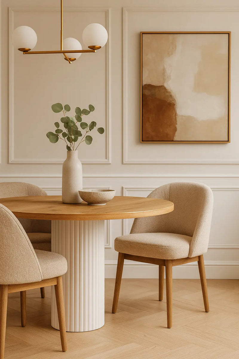 Modny stół Nesta w salonie 