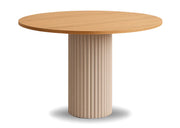 Modny stół kaszmir z blatem hikora