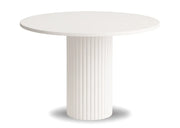 Biały stół do salonu w nowoczesnym stylu Nesta