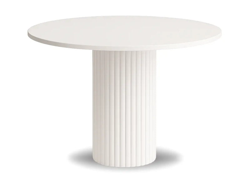 Biały stół do salonu w nowoczesnym stylu Nesta