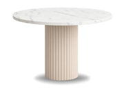 Stół kaszmir nesta z blatem w komorze jasnego marmuru