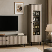 Witryna Novado-04 – stylowa witryna do salonu i jadalni w modnym salonie