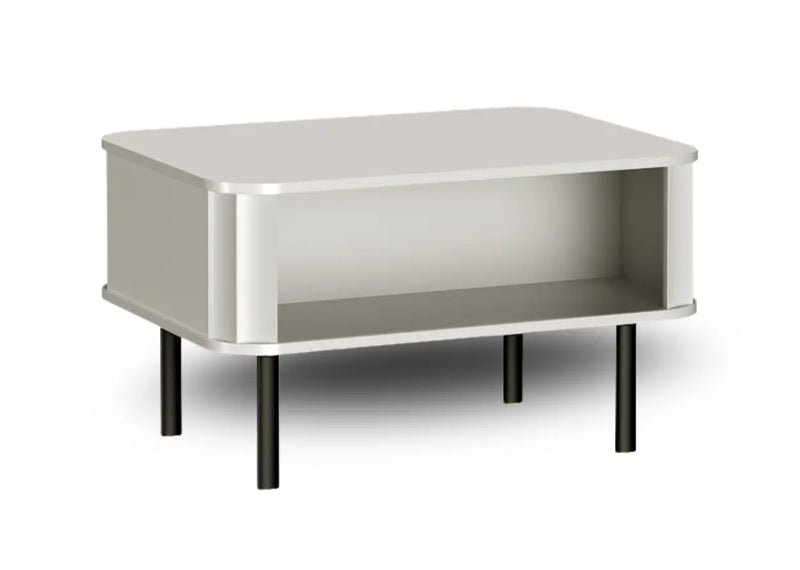 Stolik kawowy NOVADO 10 – nowoczesna ława do salonu biała