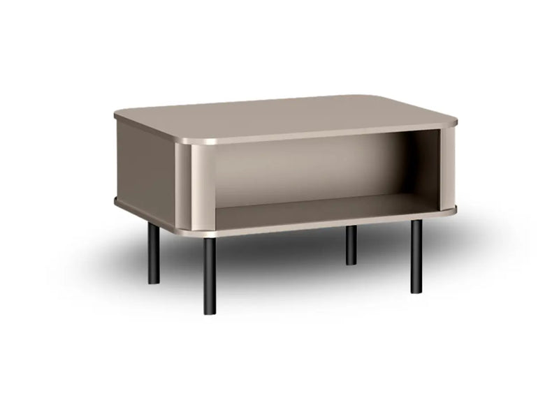 Stolik kawowy NOVADO 10 – nowoczesna ława do salonu szara