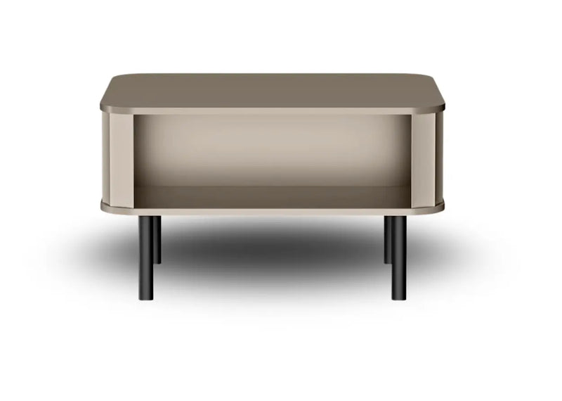 Stolik kawowy NOVADO 10 – nowoczesna ława do salonu szara