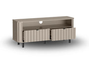 Szafka RTV szara lub biała NOVADO 6 z szufladami