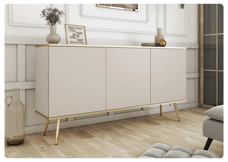 Modna komoda Oro w nowoczesnym salonie