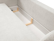 Pojemnik sofy w modnej tkaninie Boucle