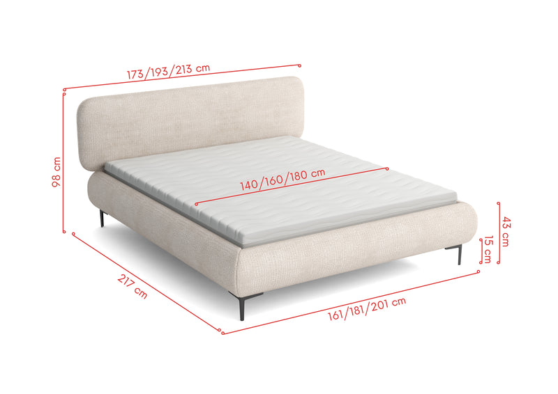 Wymiary łózka Ovo