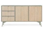 Duża komoda w pistacjowym/beżowym kolorze!