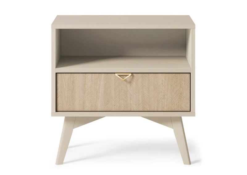 Szafka nocna w stylu boho z szufladą!