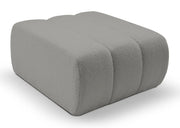 Szara pufa do narożnika