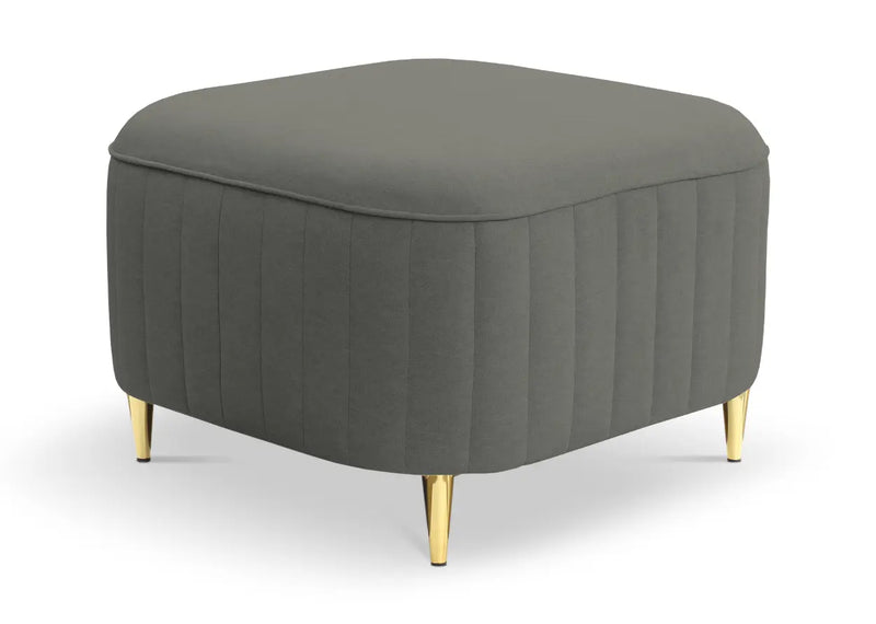 Grafitowa pufa Luxor